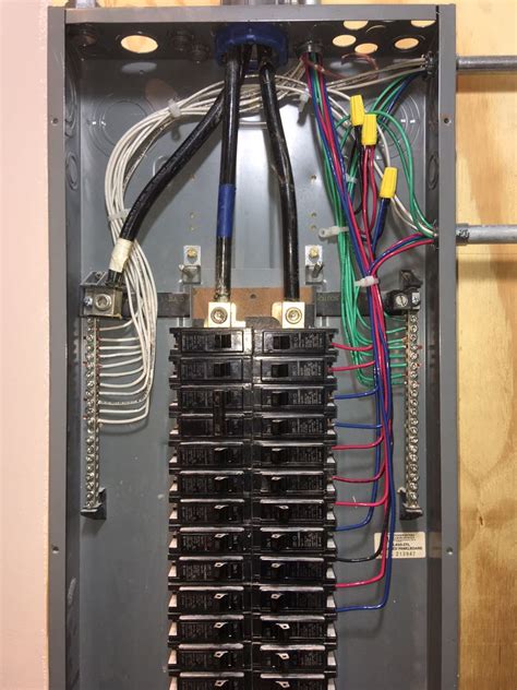 electrical common and ground wire connections in panel box|grounding panel wiring diagram.